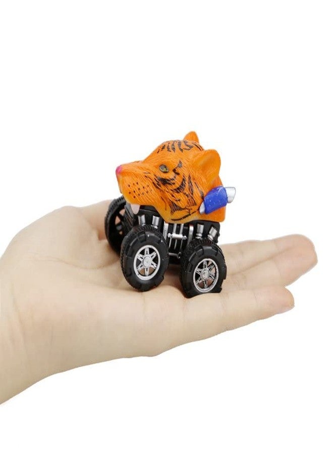 Chocozone Friction Powered Red Tiger 4WD Mini Monster Truck with 360 Degree Rotation Toys for 2 Years Old Boys & Girls - Image 2